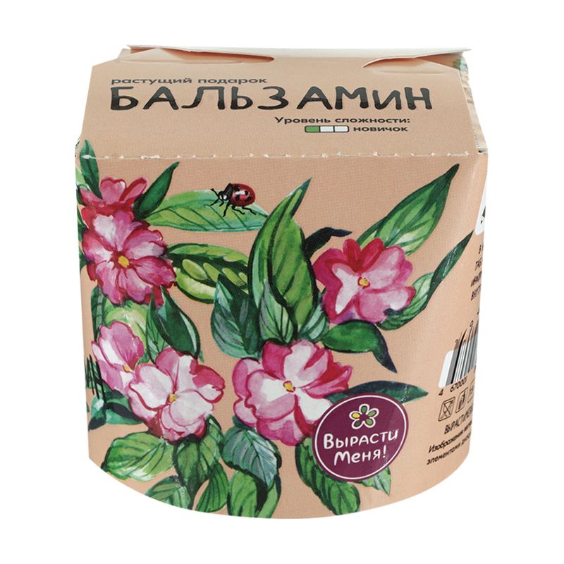 Подарочный набор для выращивания растений "Цветы", ВЫРАСТИ МЕНЯ!, в ассортименте