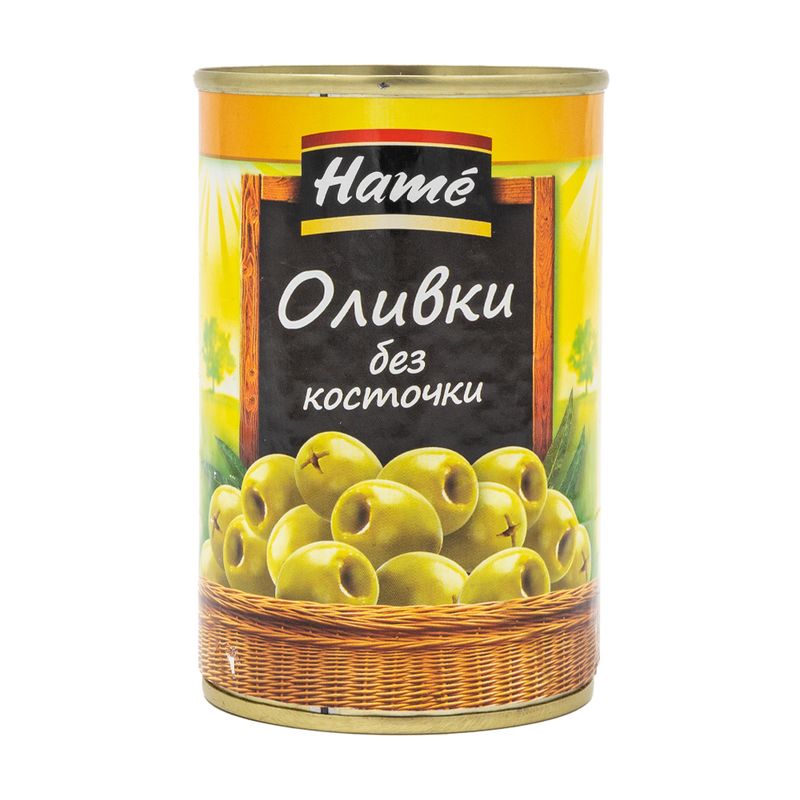 Оливки без косточки, Hame, 314 мл
