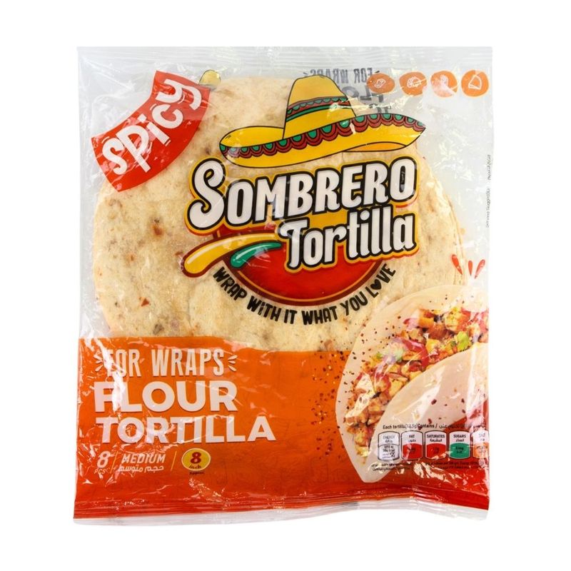Тортилья Sombrerro острая 340г