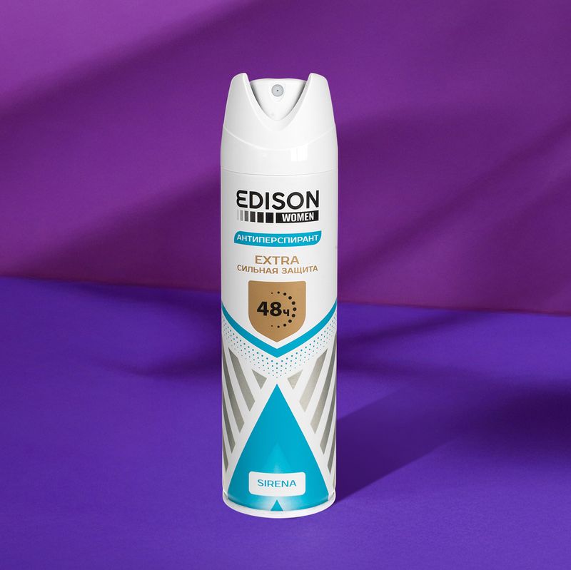Антиперспирант, EDISON, 150 мл, в ассортименте