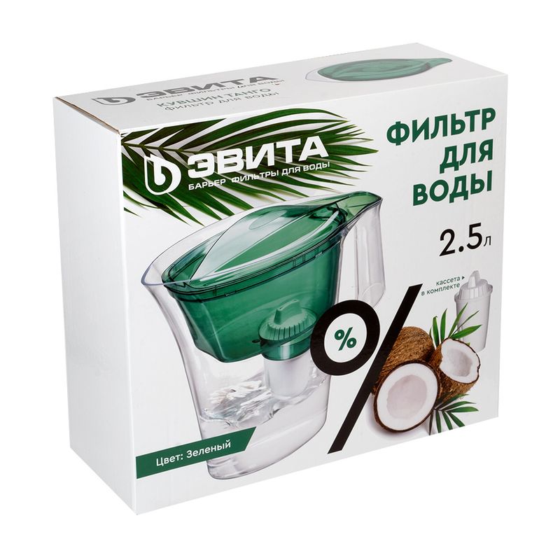 Фильтр для воды "Эвита", БАРЬЕР, 2,5 л