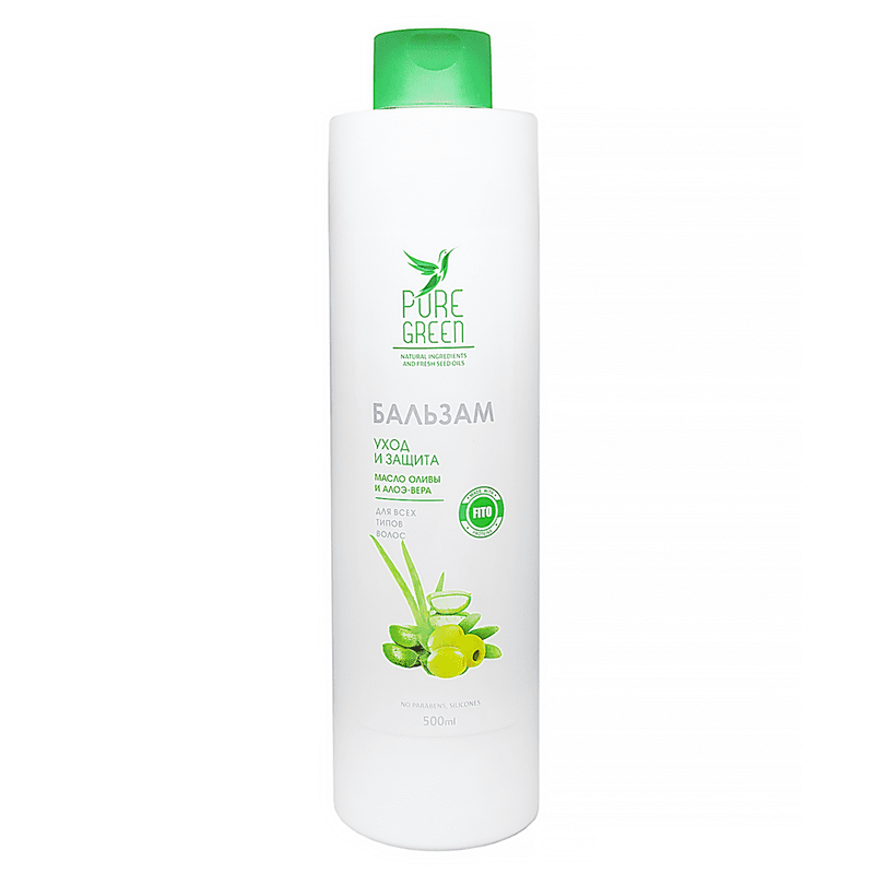Бальзам для волос Pure Green, 500 мл