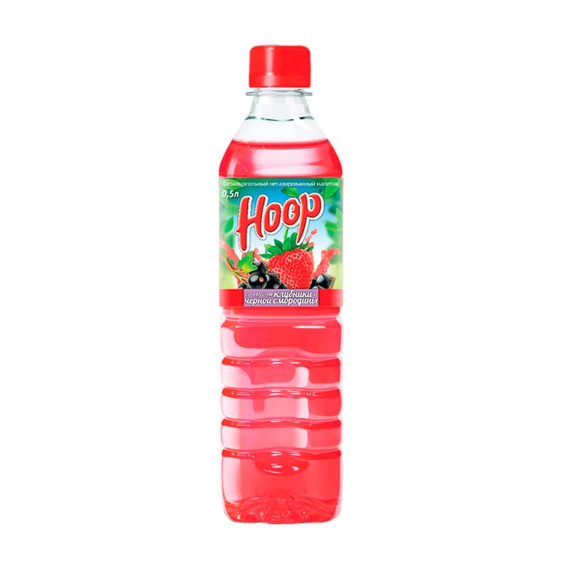 Напиток безалкогольный, HOOP, негазированный, 0,5 л, в ассортименте