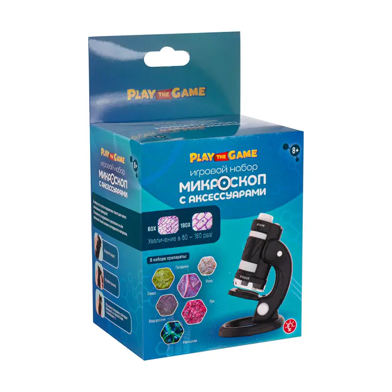 Игровой набор "Микроскоп", Play the Game, в ассортименте