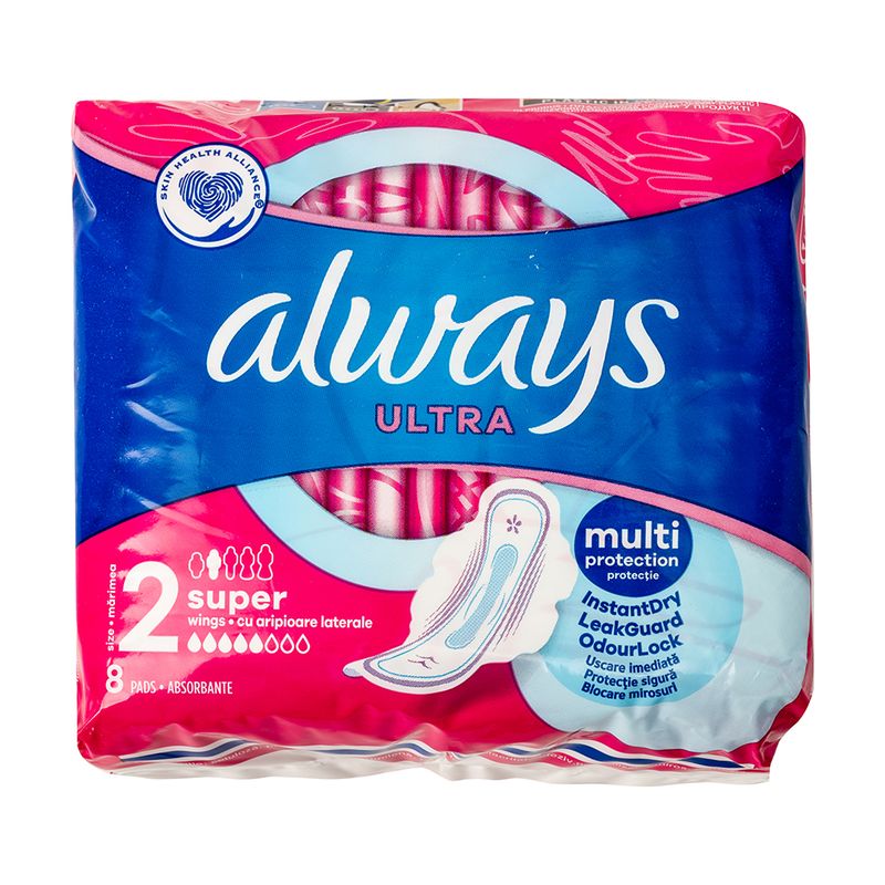 Гигиенические пркладки Always, Ultra Sensitive super plus, 10 шт.