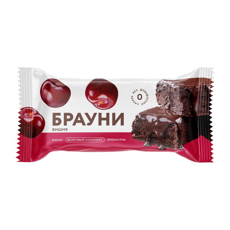 Пирожное протеиновое "Брауни", Royal cake, 50 г, в ассортименте