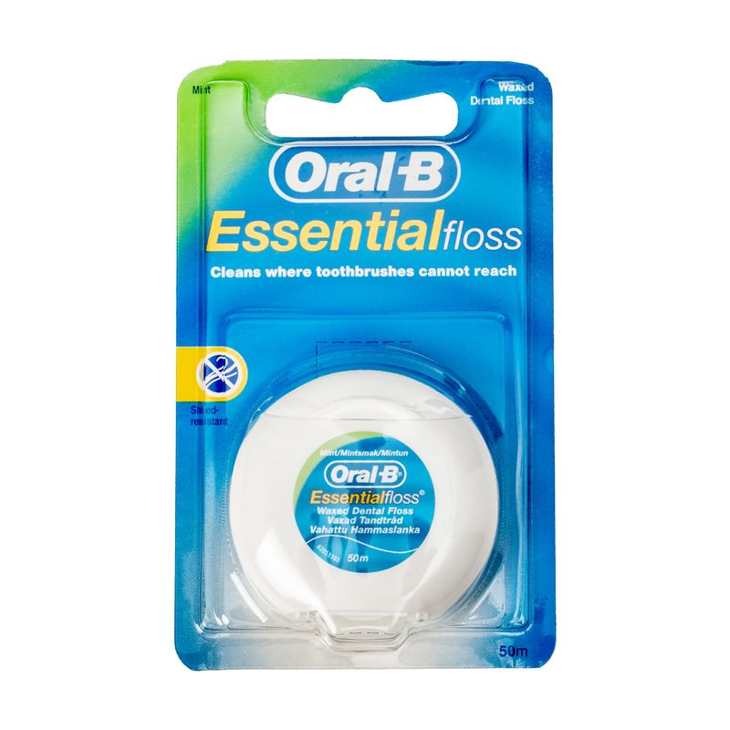 Зубная нить, Oral B, Essential Mint, 50 м
