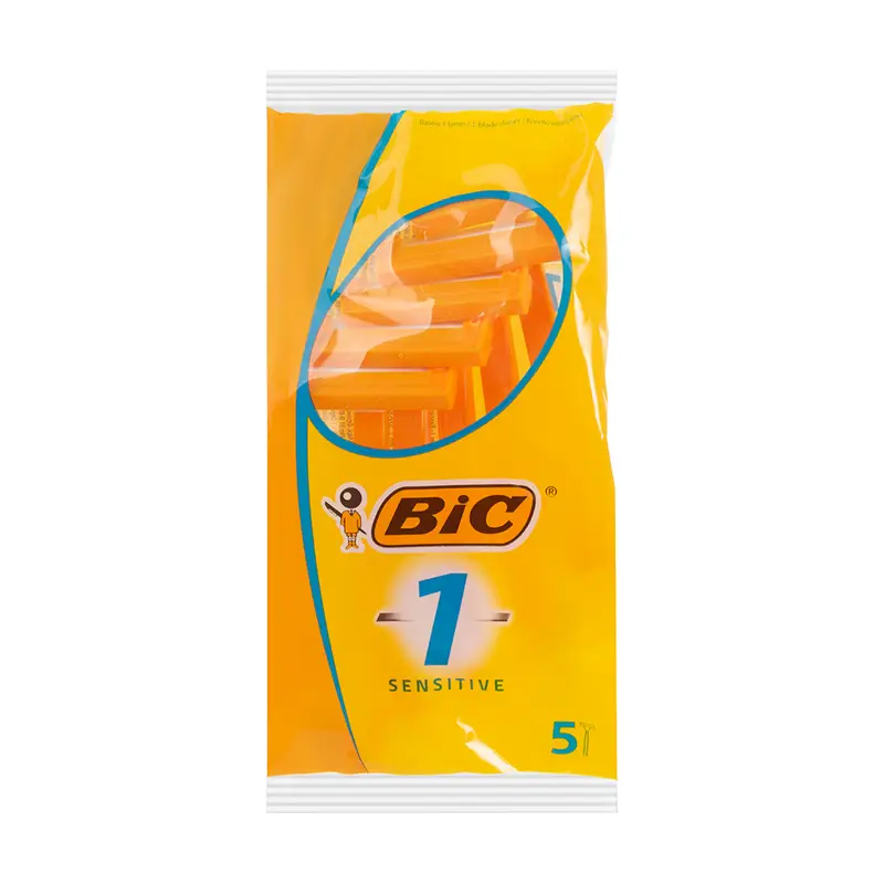 Бритвенный станок одноразовый "Sensitive 1", BIC, 5 шт.