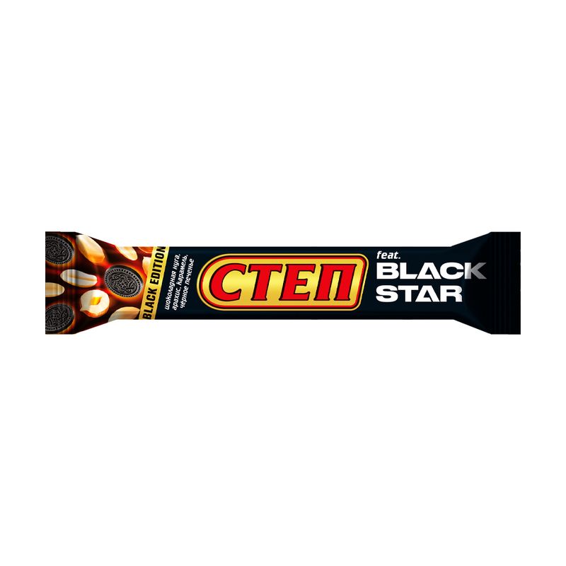 Конфета "Степ Black Star", 60 г