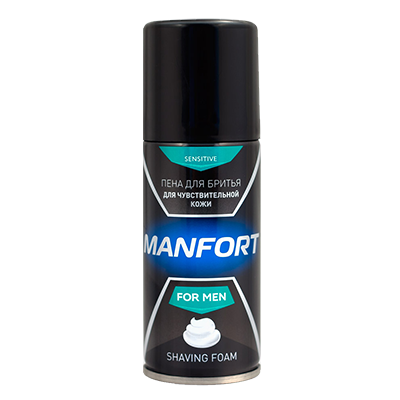Пена для бритья "Manfort", 75 мл