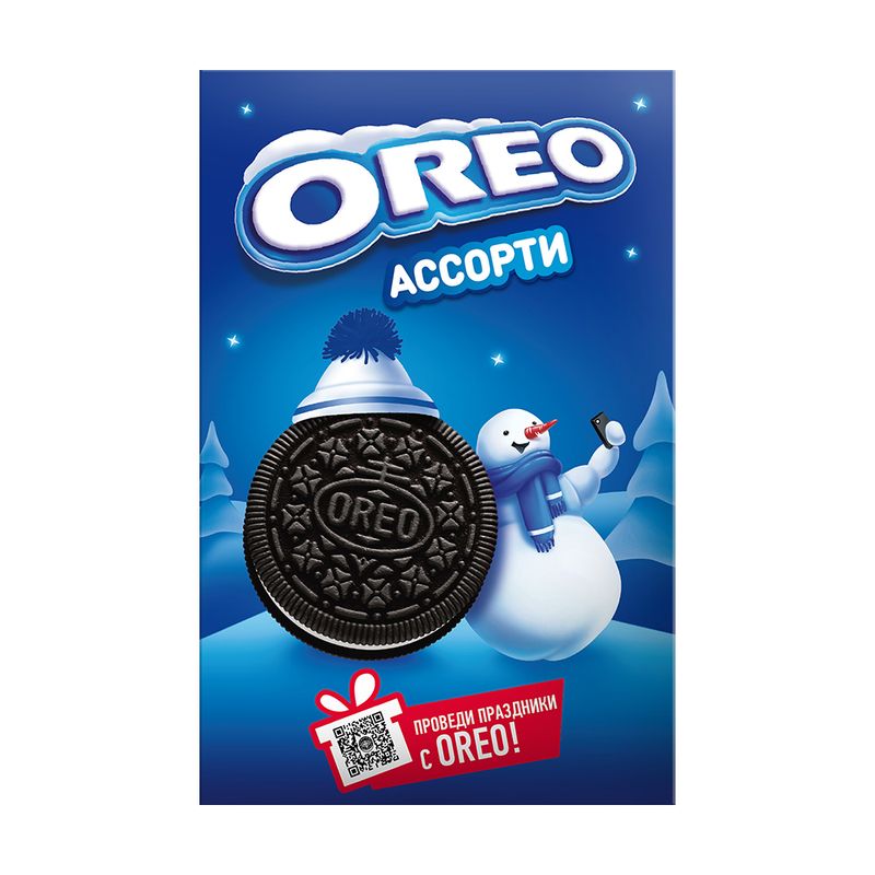 Печенье "Oreo", ассорти, 190 г