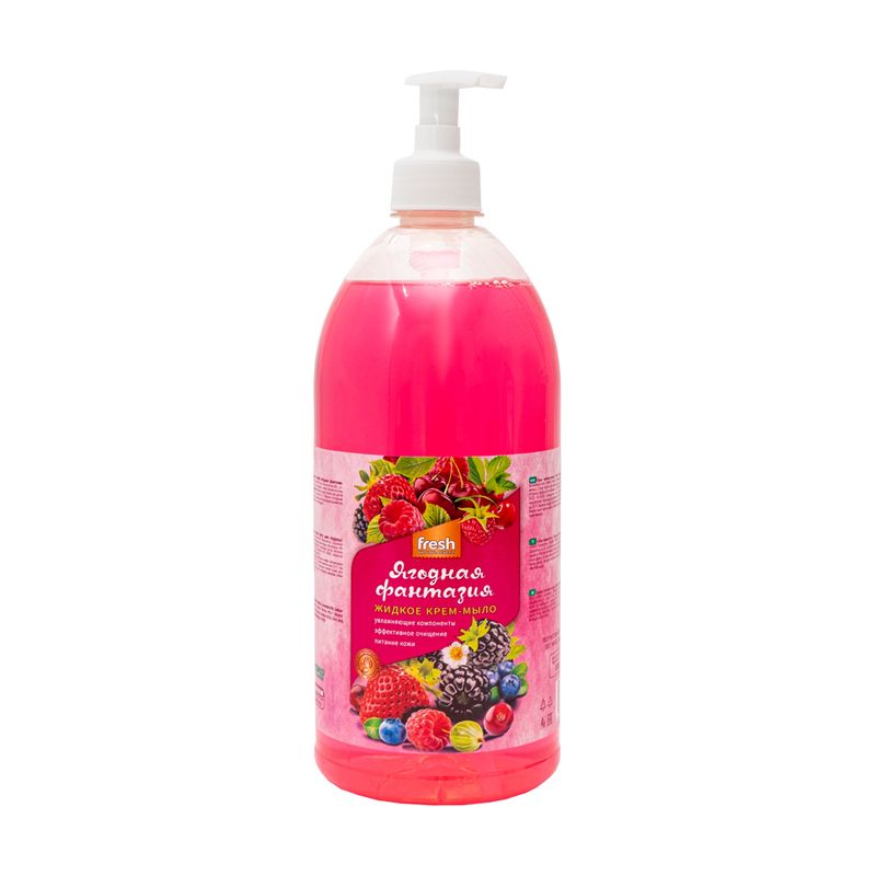 Крем-мыло жидкое, Fresh, 1000 г, в ассортименте