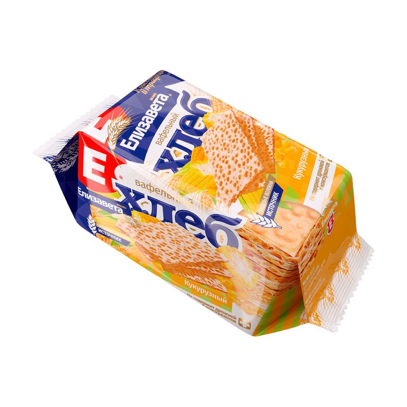 Хлеб вафельный кукурузный, Елизавета, 80 г