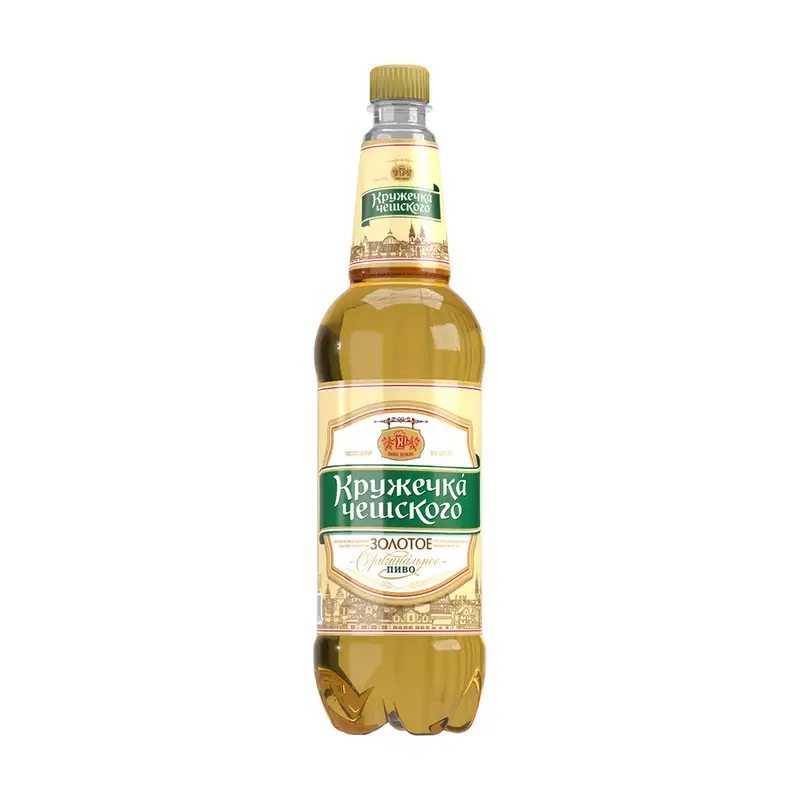 Пиво "Светлое", Кружечка Чешского, 4,3%, 1,15 л
