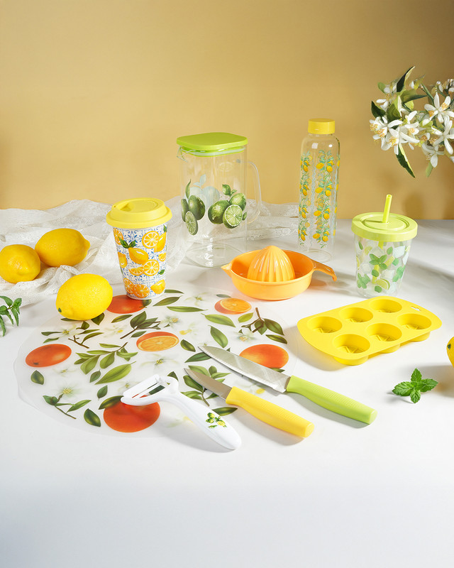 Салатник с крышкой, O'Kitchen, 890 мл, в ассортименте - купить в