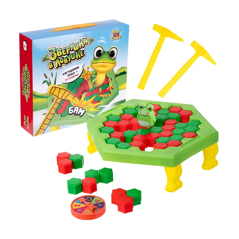Настольная игра "Зверушка в ловушке", Play the Game, в ассортименте