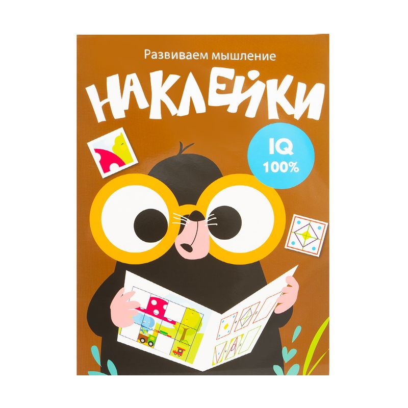 Серия книг "Развиваем мышление" с наклейками