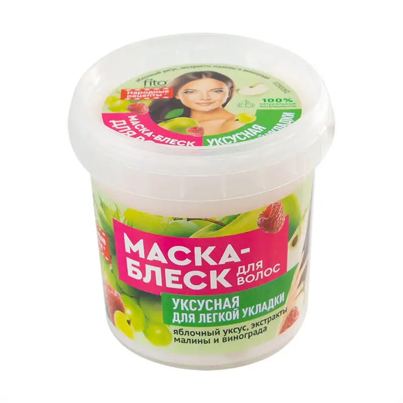 Маска для волос "Народные Рецепты", Fito cosmetic, 155 мл, в ассортименте