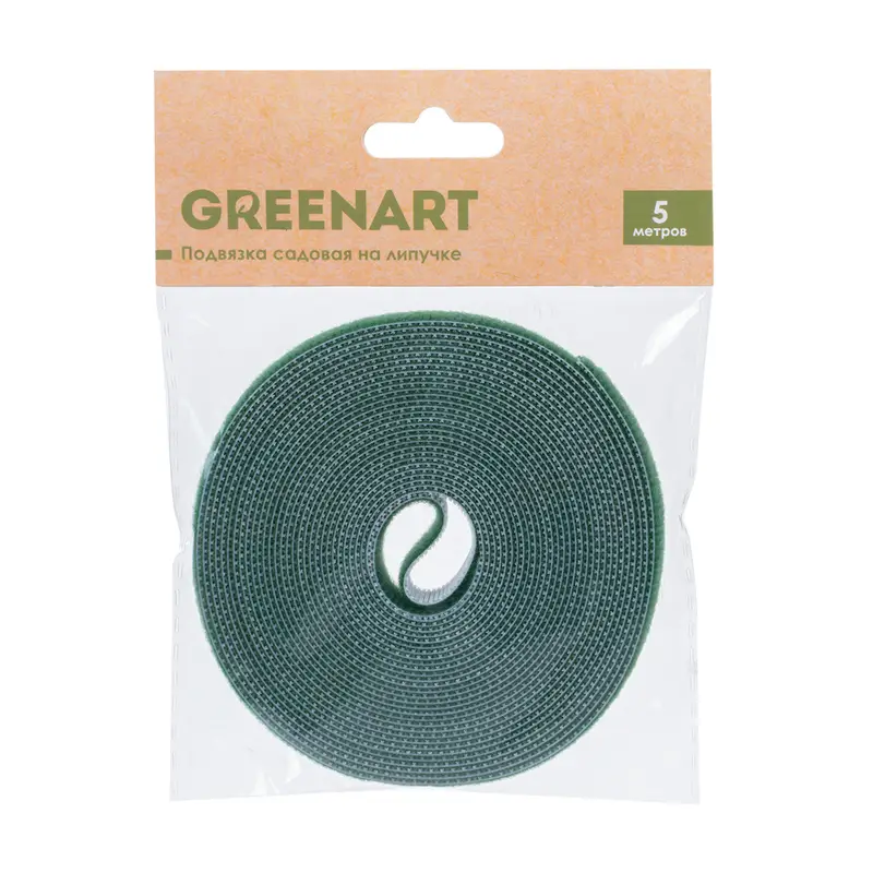 Подвязка садовая на липучке, GreenArt, 5 м