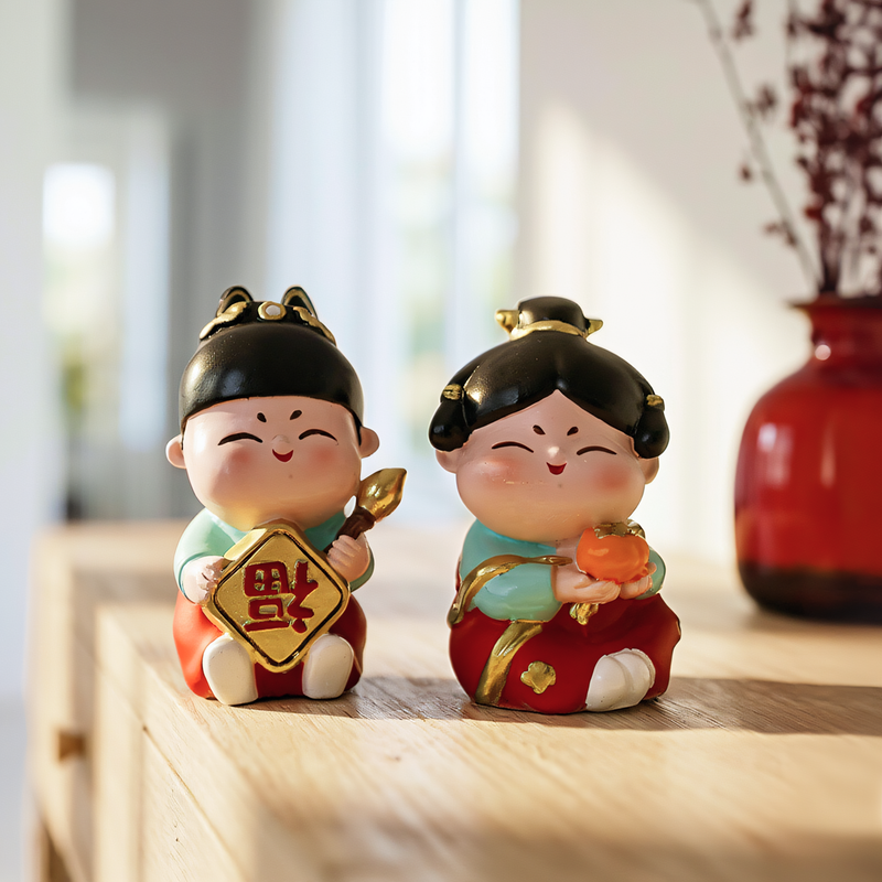 Набор декоративных фигурок "Жэнь", в ассортименте