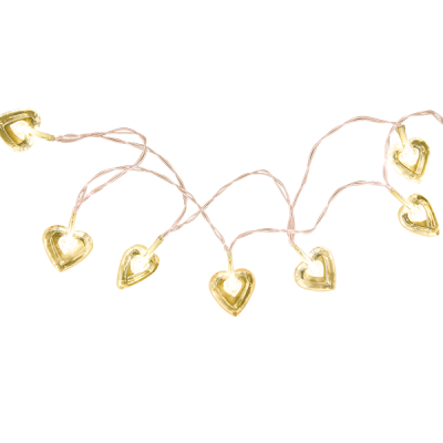 Гирлянда "Сердечки", 1,2 м