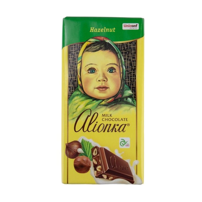 Шоколад Alionka молоч с лес орехом 90г