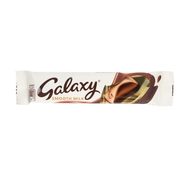 Шоколадный батончик Galaxy Milk 18 г