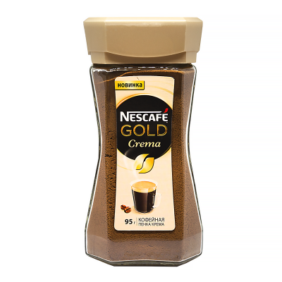 Кофе NESCAFE GOLD Crema, 95 г