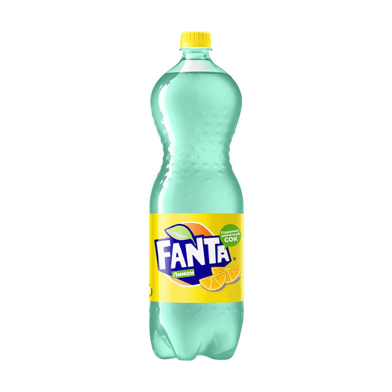 Напиток сильногазированный, Fanta, лимон, 1,5 л