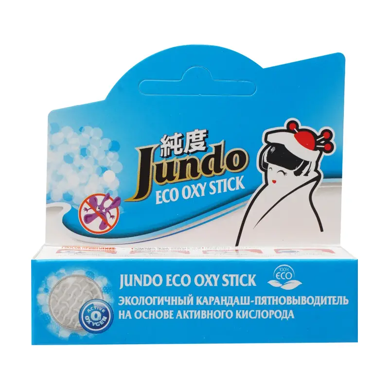 Карандаш-пятновыводитель "ECO OXY STICK", Jundo, 35 г