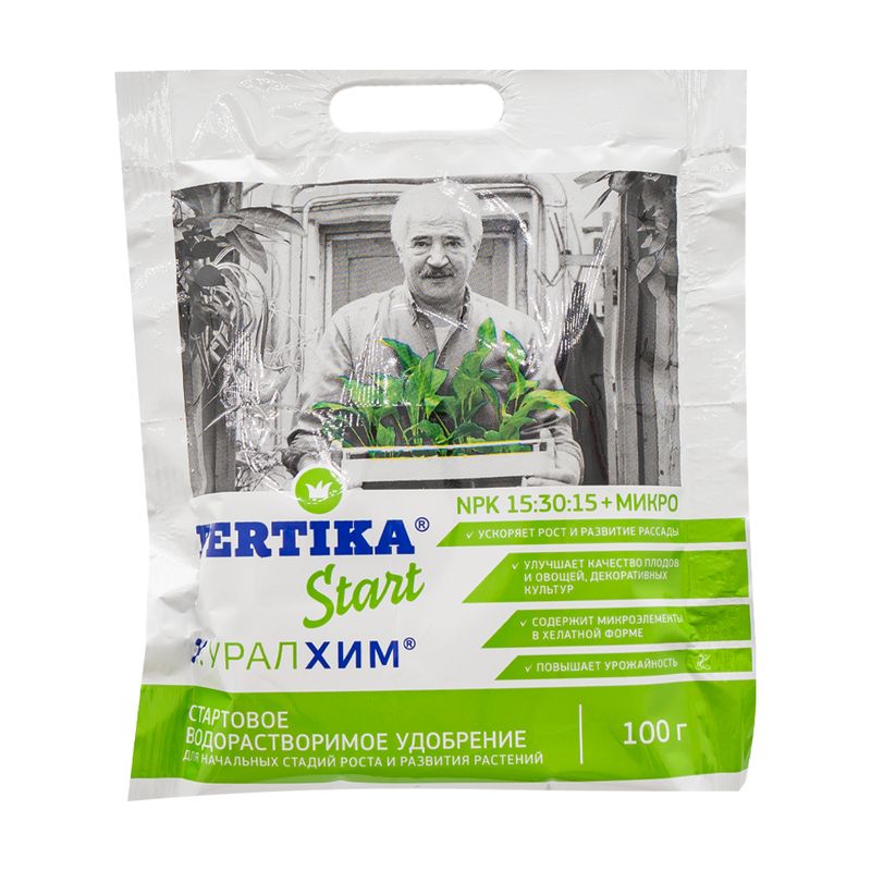 Стартовое водорастворимое удобрение "Start", Fertika, 100 г