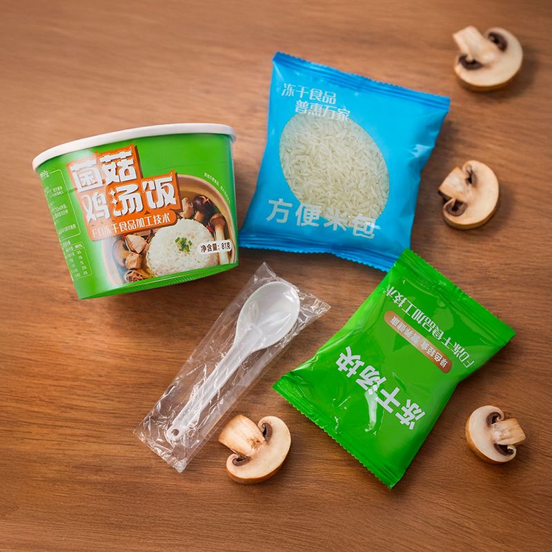 Рис с курицей и грибами быстрого приготовления, 81 г