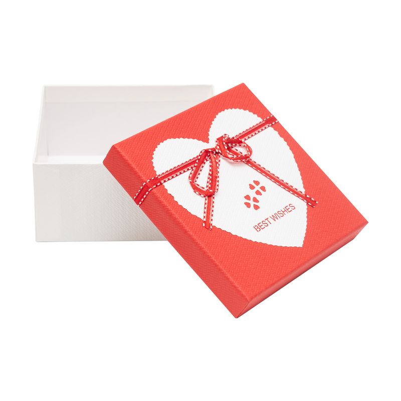 Коробка подарочная, With Love, 15х15х7 см, в ассортименте