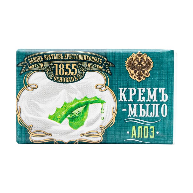Крем-мыло "Алоэ", Заводъ Братьевъ Крестовыхъ, 190 г