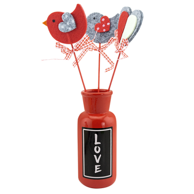 Ваза "Love", 11 см