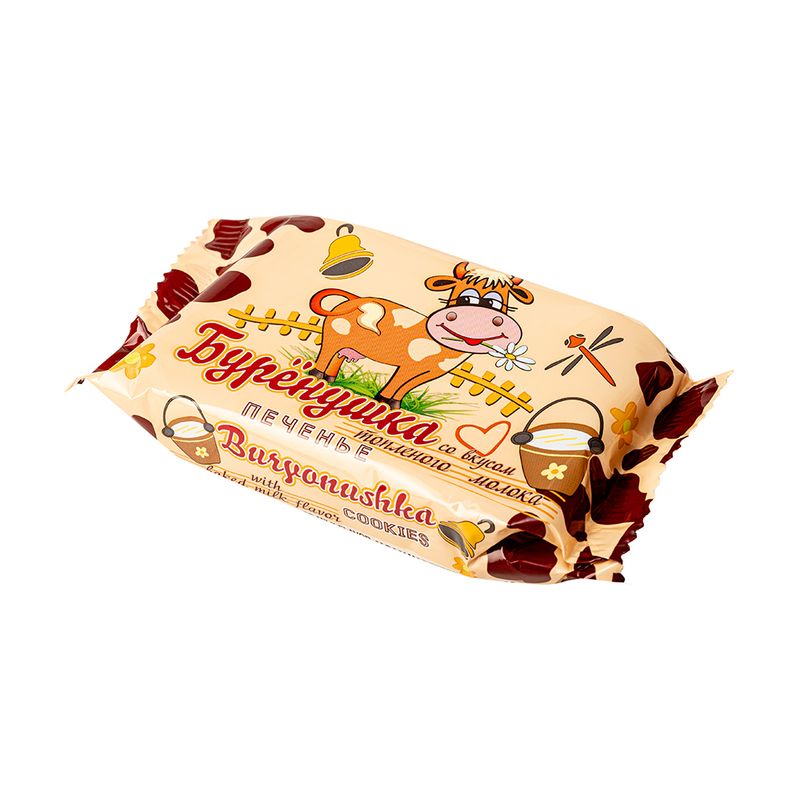 Печенье со вкусом топлёного молока, Бурёнушка, 100 г
