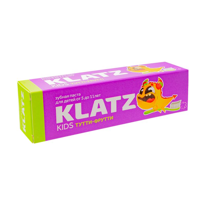 Зубная паста детская, Klatz, 40 мл, в ассортименте