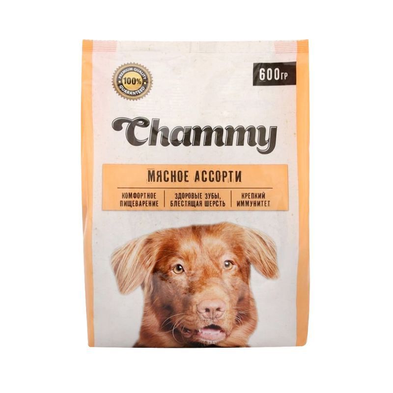 Сухой корм для собак, Chammy, 600 г