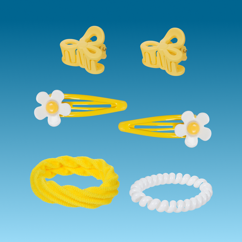 Набор аксессуаров для волос, INSTYLE, 6 шт., в ассортименте