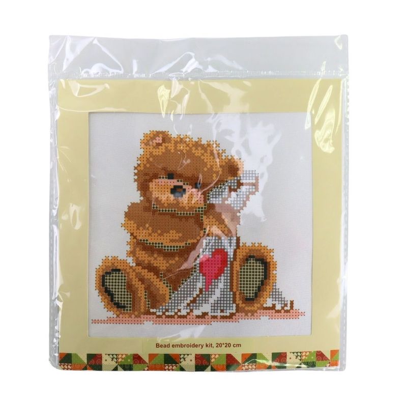 Набор для вышивания бисером, 20*20 см