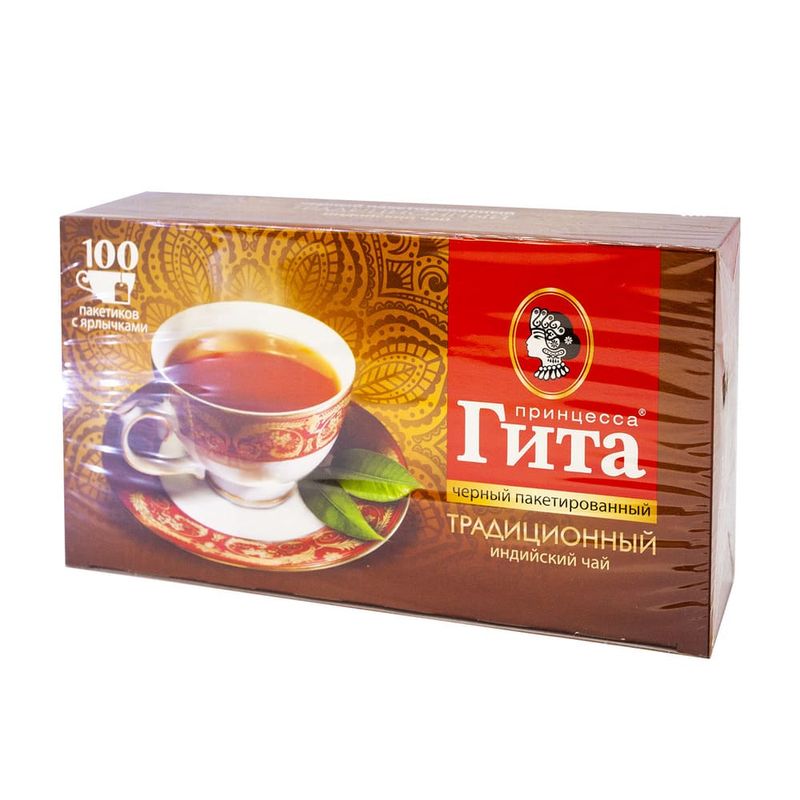 Чай черный, 100 пакетов