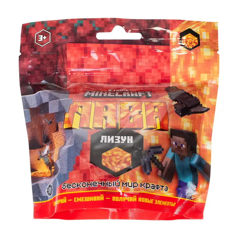 Лизун "В мире Minecraft", в ассортименте