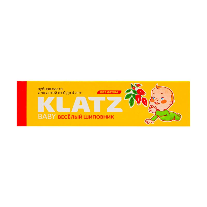 Зубная паста детская, Klatz, 40 мл, в ассортименте