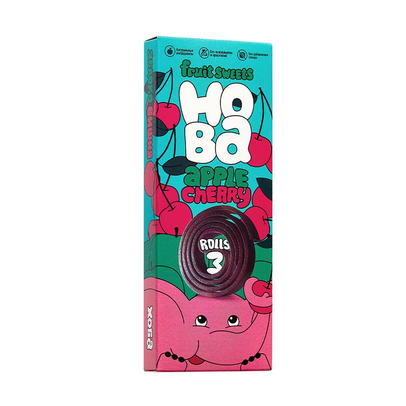 Конфеты фруктово-ягодные, HOBA, 30 г, в ассортименте
