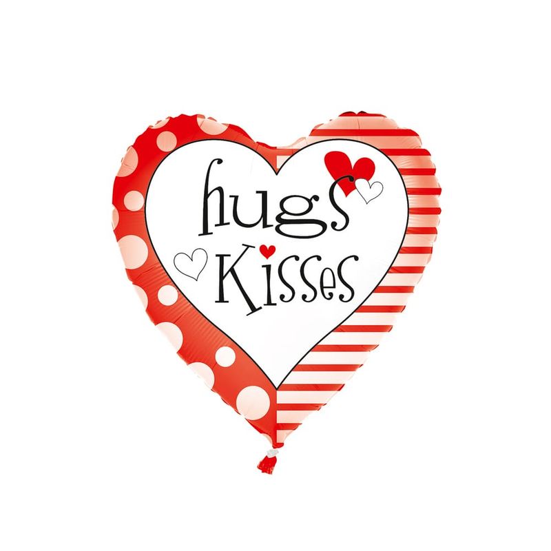 Шар фольгированный "Сердце", With Love, в ассортименте