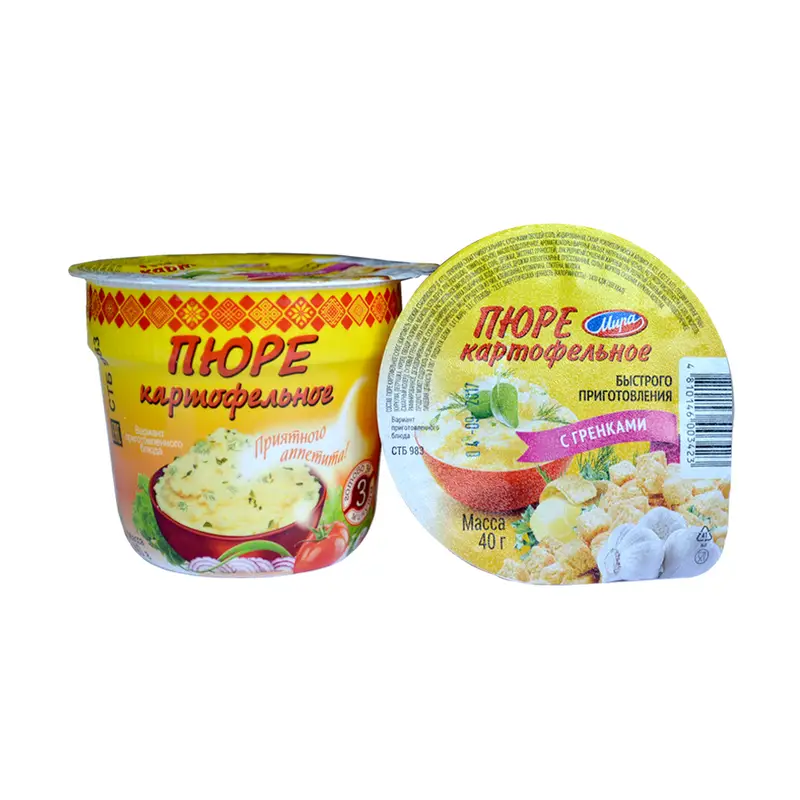 Пюре картофельное быстрого приготовления, Мира, 40 г, в ассортименте
