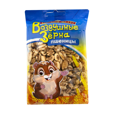 Воздушные зерна пшеницы в карамельном сиропе, 35 г