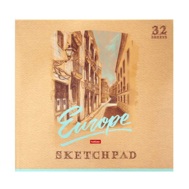 Альбом для рисования SKETCHPad, 32 листа, 29х29 см