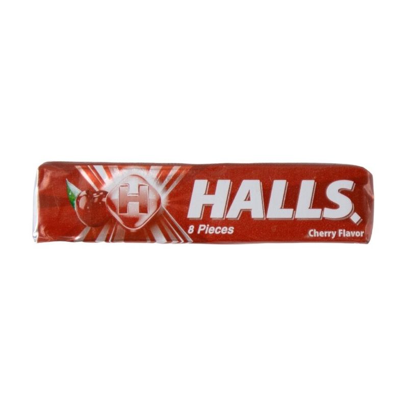 Леденцы Halls вишня 25.2г