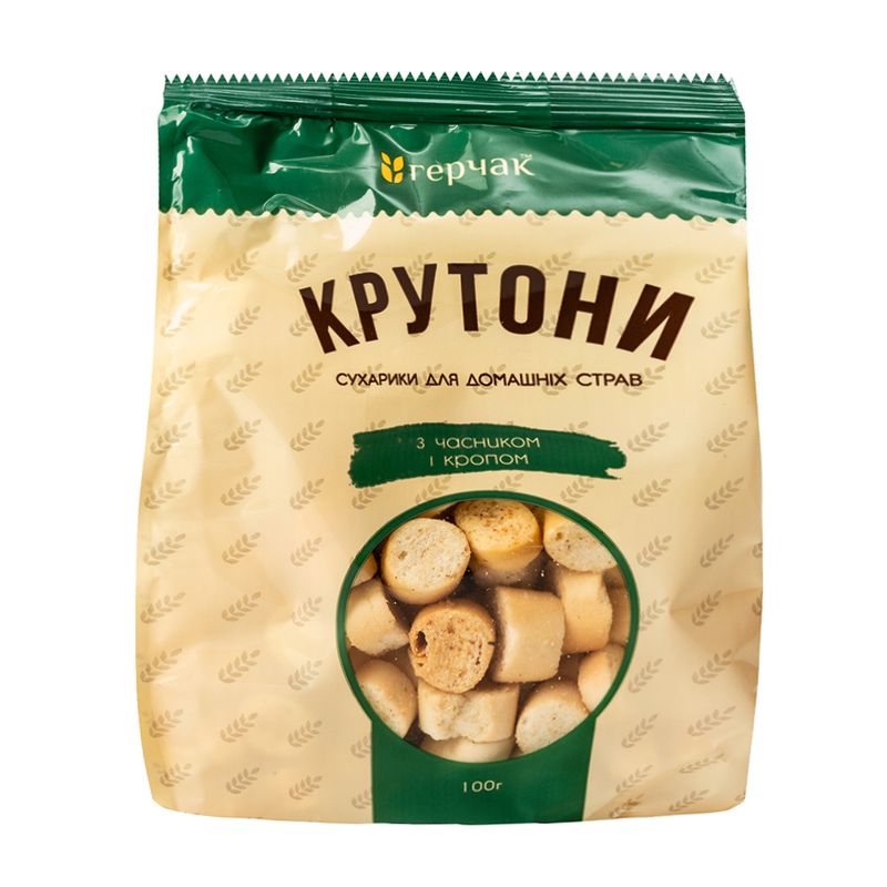 Сухарики для салата, Герчак, 100 г